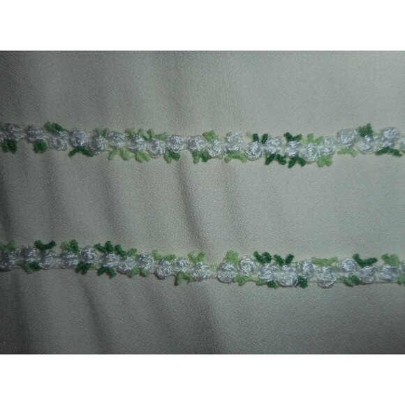 Sleeveless Maternite Cream Green Floral  XL Dress - Picture 2 of 4